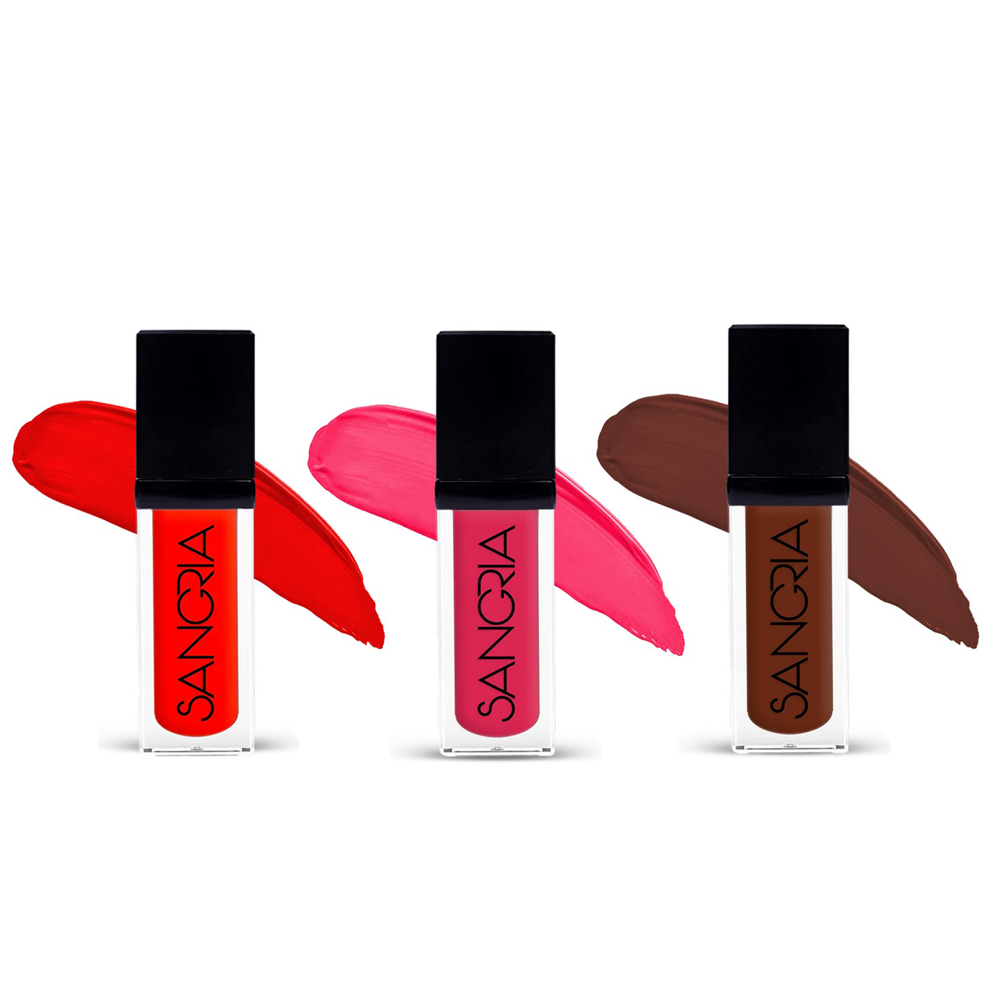 Liquid Lipstick Combo (Bold & Beautiful) - Set Of 3