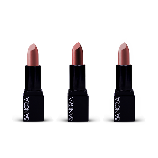 Matte Lipstick Combo (House Of Browns) - Set Of 3